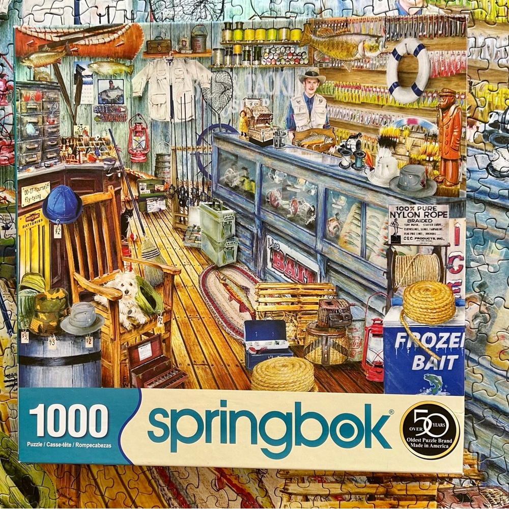Springbok Bait Shop 1000 Piece Puzzle